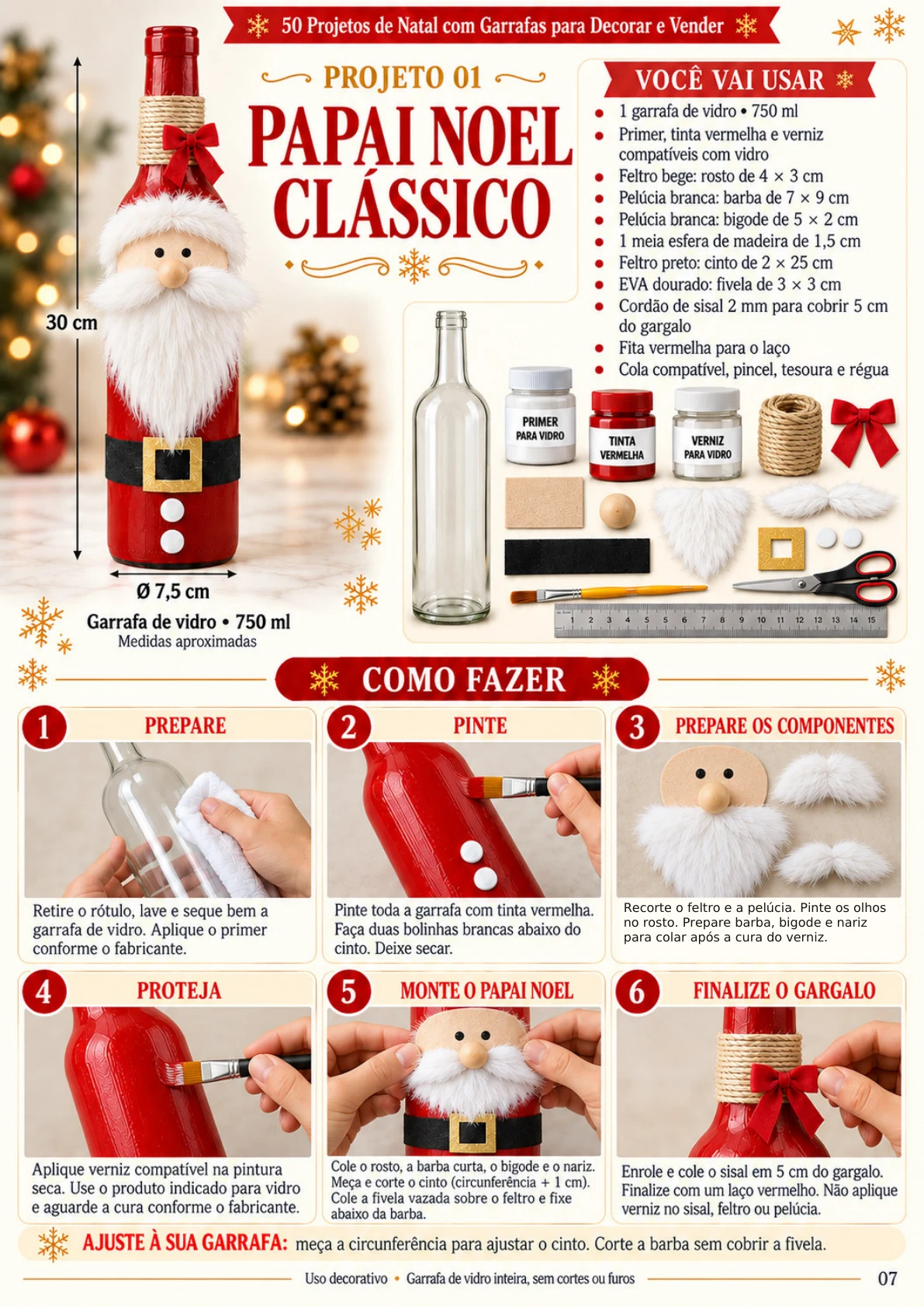 Página do projeto Papai Noel Clássico