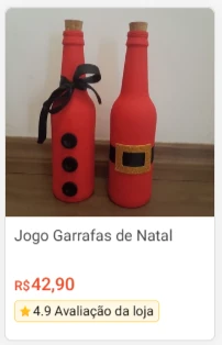 Anúncio de garrafas decoradas 4