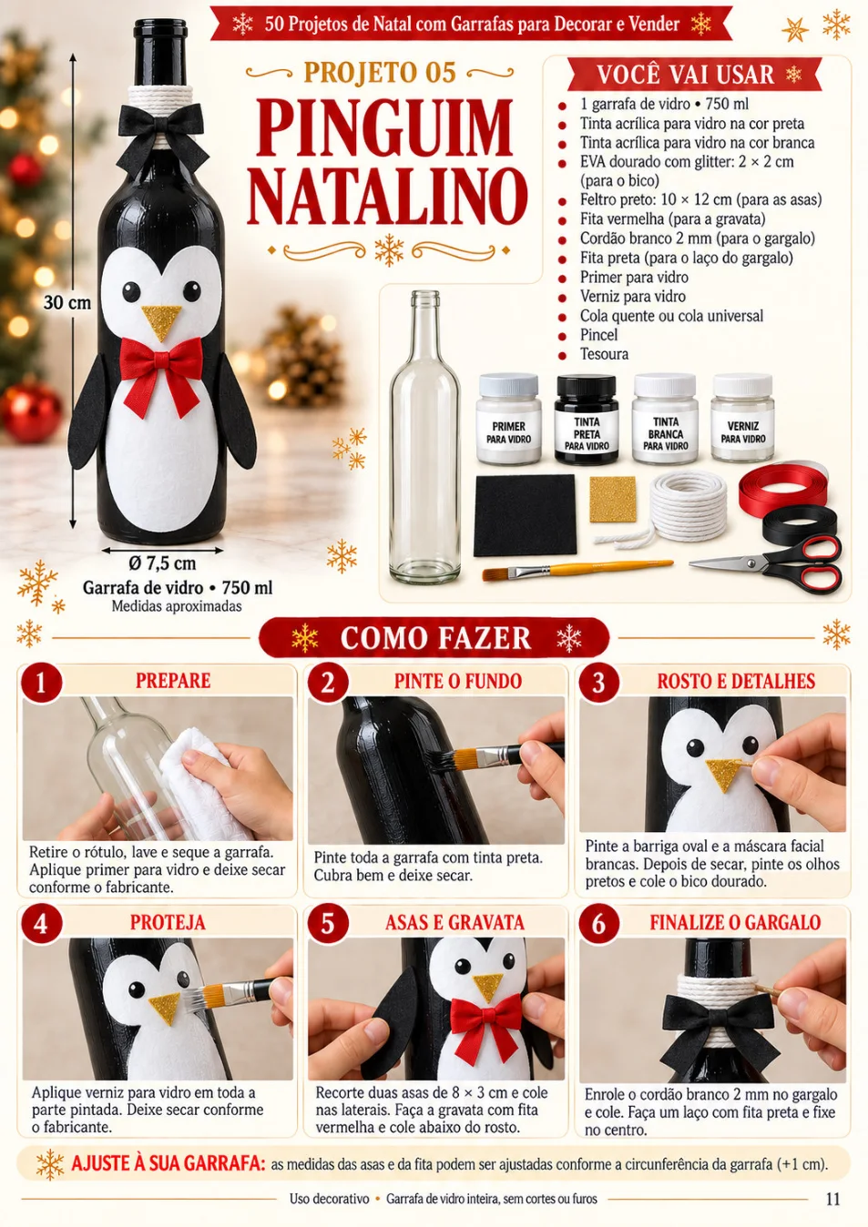 Projeto Pinguim Natalino